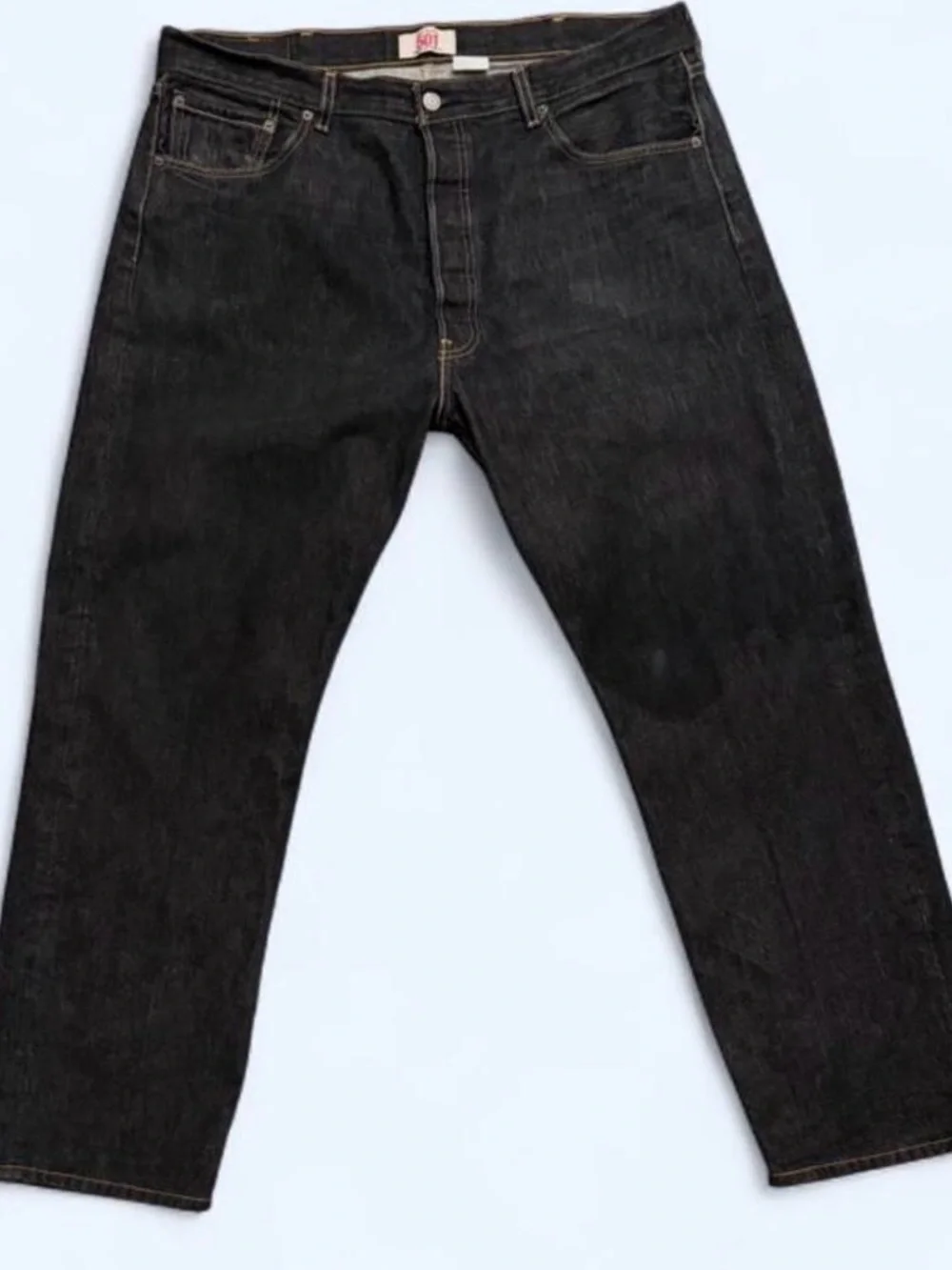 Levi's 501 Men's Black Denim Jeans w40 l 32